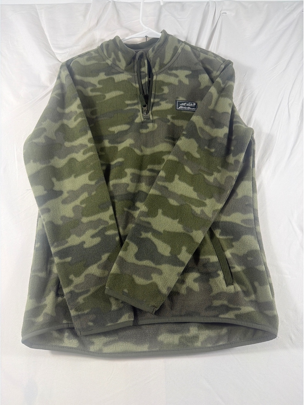 Eddie Bauer Kids Large (14/16) Camouflage Fleece Pullover